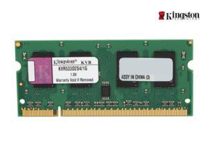 Kingston ValueRAM 1GB 200-Pin DDR2 SO-DIMM DDR2 533 (PC2 4200) Laptop Memory Model KVR533D2S4/1G