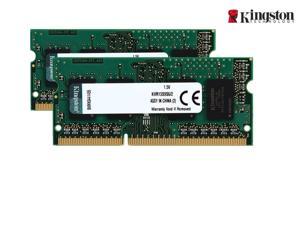 Kingston 4GB (2* 2GB) 204-Pin DDR3 SO-DIMM DDR3 1333 (PC3 10600) Laptop Memory Model KVR13S9S6/2