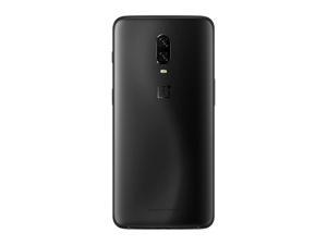 Factory Unlocked Phone OnePlus 6T 8+256GB A6013 8GB RAM 256GB ROM Dual SIM 6.41" AMOLED Display Android 9.0 Pie - Midnight Black