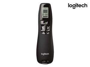 Logitech Professional Presenter R800, Presentation Wireless Presenter with Laser Pointer Green - Black