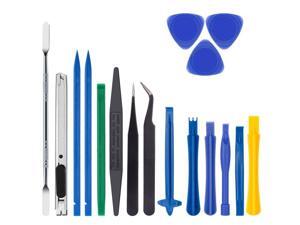 Zacro 18 in 1 Professional Opening Pry Tool Repair Kit with Non-Abrasive Nylon Spudgers and Pack of 2 Anti-Static Tweezers Zacro 18 in 1 Professional Opening Pry Tool Repair Kit with Non-Abrasive Nylon Spudgers and Pack of 2 Anti-Static Tweezers