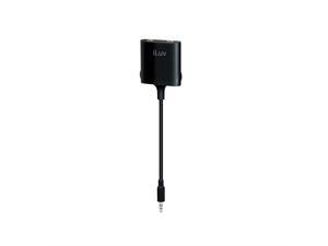 iLuv (i111) 2-Way Splitter Adapter with Independent Volume Control/Mute for iPhone, iPad Air, iPad Mini, Samsung Galaxy, other smartphones and Other 3.5mm Devices iLuv (i111) 2-Way Splitter Adapter with Independent Volume Control/Mute for iPhone, iPad Air, iPad Mini, Samsung Galaxy, other smartphones and Other 3.5mm Devices