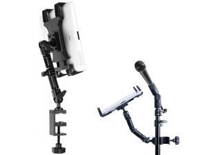 TACKFORM Tablet Mount for Microphone Stand - Professional Grade Holder - Compatible With iPad, Galaxy Tab, and More. TACKFORM Tablet Mount for Microphone Stand - Professional Grade Holder - Compatible With iPad, Galaxy Tab, and More.