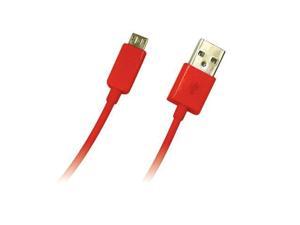 ProLinks UC554RD Style-Series USB to Micro-USB Cable - Red ProLinks UC554RD Style-Series USB to Micro-USB Cable - Red