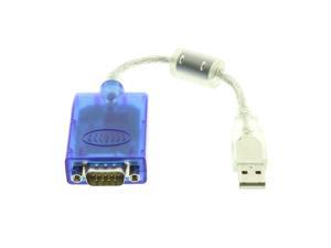 CABLE; PREMIUM USB TO RS232 CONVERTER CABLE; 1M LENGTH WITH LEDS Pack of 2