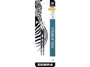 Zebra G-402 Stainless Steel Pen JK-Refill, Fine Point, 0.5mm, Black Ink, 2-Count Zebra G-402 Stainless Steel Pen JK-Refill, Fine Point, 0.5mm, Black Ink, 2-Count