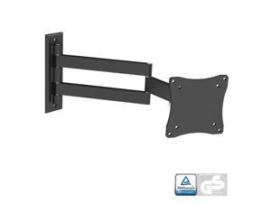 Black Adjustable Tilt/Tilting Wall Mount Bracket with Anti-Theft Feature for Samsung UN32EH4003F 32 inch LED HDTV TV/Television 