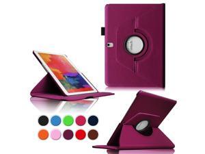 PT Premium Folio Rotating Leather Smart Case Cover Multi-Angle Stand Case For Samsung Galaxy Tab Pro 10.1 Tablet SM-T520/T525 (Purple) PT Premium Folio Rotating Leather Smart Case Cover Multi-Angle Stand Case For Samsung Galaxy Tab Pro 10.1 Tablet SM-T520/T525 (Purple)