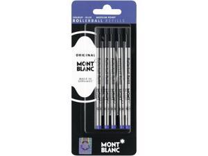 Montblanc Rollerball Refills Blue Medium 5 Per Pack Montblanc Rollerball Refills Blue Medium 5 Per Pack