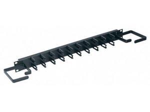 19" W "Micro-Clip" Style Horizontal Cable Managers With End D-Rings: Yes 19" W "Micro-Clip" Style Horizontal Cable Managers With End D-Rings: Yes