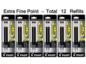 Pilot G2 Gel Ink Refill for Rolling Ball Pens, Extra Fine Point, Black Ink (PIL77232-6PACKS) Pilot G2 Gel Ink Refill for Rolling Ball Pens, Extra Fine Point, Black Ink (PIL77232-6PACKS)