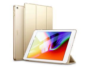 ESR iPad 9.7 2018/2017 Case, Lightweight Smart Case Trifold Stand with Auto Sleep/Wake Function, Microfiber Lining, Hard Back Cover Compatible for The Apple iPad 9.7 iPad 5th / 6th,Champagne Gold ESR iPad 9.7 2018/2017 Case, Lightweight Smart Case Trifold Stand with Auto Sleep/Wake Function, Microfiber Lining, Hard Back Cover Compatible for The Apple iPad 9.7 iPad 5th / 6th,Champagne Gold