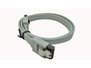 Xion XON-SATA1818ML_Silver 18-Inch SATA II with Metal Latch Cable (Silver) - Retail Xion XON-SATA1818ML_Silver 18-Inch SATA II with Metal Latch Cable (Silver) - Retail