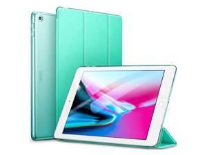 ESR iPad 9.7 2018/2017 Case, Lightweight Smart Case Trifold Stand with Auto Sleep/Wake Function, Microfiber Lining, Hard Back Cover Compatible for The Apple iPad 9.7 iPad 5th / 6th Gen,Mint Green ESR iPad 9.7 2018/2017 Case, Lightweight Smart Case Trifold Stand with Auto Sleep/Wake Function, Microfiber Lining, Hard Back Cover Compatible for The Apple iPad 9.7 iPad 5th / 6th Gen,Mint Green