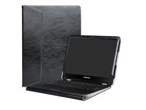Alapmk Protective Case Cover For 12.3" Samsung Chromebook Pro XE510C24 XE510C25/Chromebook Plus XE513C24 Laptop(Warning:Not fit New Samsung Chromebook Plus V2 XE521QAB-K01US),Black