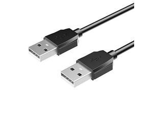 Havit 2-Feet USB 2.0 Type A Male to Type A Male Cable, Black