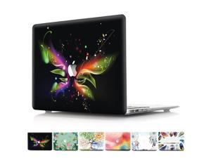 Macbook Pro 13 Case A1278, PapyHall Protection Plastic Hard Case for Old Macbook Pro 13 inch with CD-ROM (Non Retina Display, 2008-2012 Version) Model: A1278 (LK-Butterfly)