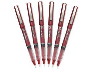 Pilot Precise V5 Stick Rolling Ball Pens, Extra Fine Point, Red Ink, 6 Pack Pilot Precise V5 Stick Rolling Ball Pens, Extra Fine Point, Red Ink, 6 Pack