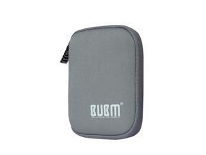 Grey BUBM Mini USB Flash Drive Sticks Carrying Case with Soft Padded Cover Easy to Carry 6-Capacity