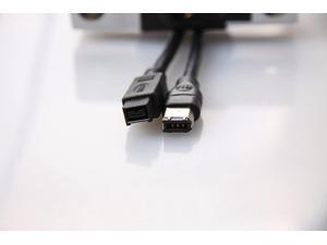 BIZLANDER Premium Firewire Cable 800IEEE1394B 6Ft (1.8M) Balck 9 Pin to 6 Pin Male to Male for Printer PC Scanner