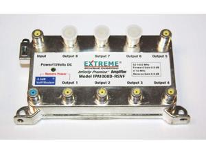 Extreme Broadband IPA1008D-RSVF - 8 Way Splitter Extreme Broadband IPA1008D-RSVF - 8 Way Splitter