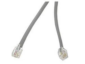 BattleBorn 7ft Feet Foot RJ12 (6P6C) Data Phone Flat Cable Cord - Grey NEW BattleBorn 7ft Feet Foot RJ12 (6P6C) Data Phone Flat Cable Cord - Grey NEW