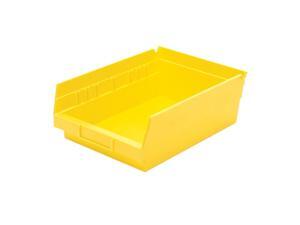 Akro-Mils 30150YELLO Plastic Nesting Shelf Bin Box, 12 x 8 x 4-Inch, Yellow, Case of 12 Akro-Mils 30150YELLO Plastic Nesting Shelf Bin Box, 12 x 8 x 4-Inch, Yellow, Case of 12