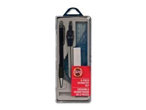 Koh-I-Noor Eight-piece Geometry Set (KOHS850400BC) Koh-I-Noor Eight-piece Geometry Set (KOHS850400BC)