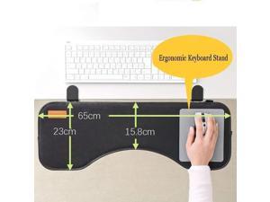 Ergonomic Desk Extender Clamp On Keyboard Tray Under Desk Adjustable Mouse and Keyboard Tilted Tray Table Mount Armrest Shelf Stand Slide Computer Elbow Arm Support Ergonomic Desk Extender Clamp On Keyboard Tray Under Desk Adjustable Mouse and Keyboard Tilted Tray Table Mount Armrest Shelf Stand Slide Computer Elbow Arm Support