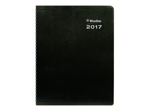 Blueline DuraGlobe 2017 Weekly Planner, Twin-Wire, Soft Black Cover, 11 x 8.5 inches (C225.21T-17) Blueline DuraGlobe 2017 Weekly Planner, Twin-Wire, Soft Black Cover, 11 x 8.5 inches (C225.21T-17)