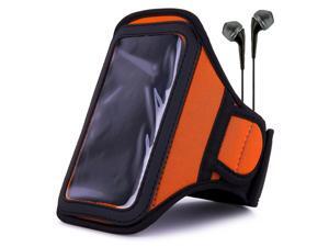 VanGoddy Orange Sweat Resistant Armband for Microsoft Lumia 550 / Lumia 950 / Lumia 950 XL/Lumia 650 Smartphone's + Black Ear Buds with Mic VanGoddy Orange Sweat Resistant Armband for Microsoft Lumia 550 / Lumia 950 / Lumia 950 XL/Lumia 650 Smartphone's + Black Ear Buds with Mic