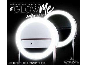 Impressions LED Selfie Ring Light - Black Impressions LED Selfie Ring Light - Black