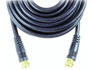 GE 23209 RG59 Coaxial Video Cable with F Plugs at Each End (Black,15 Feet) GE 23209 RG59 Coaxial Video Cable with F Plugs at Each End (Black,15 Feet)
