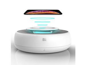 Bluetooth Speaker with Wireless Charger (10W), 2 in 1 Portable Home Audio Stereo Speakers, Built-in Dual Driver Speakerphone, Hands-Free Mic, Touch Control, Wireless/USB Charge, Speaker for Parties Bluetooth Speaker with Wireless Charger (10W), 2 in 1 Portable Home Audio Stereo Speakers, Built-in Dual Driver Speakerphone, Hands-Free Mic, Touch Control, Wireless/USB Charge, Speaker for Parties