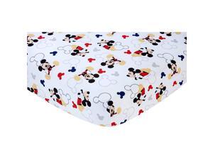 Mickey Mouse Disney Baby “Let’s Go Mickey ” Baby Crib Sheet, 28” X 52”, Fits Stand Size Crib Mattress Mickey Mouse Disney Baby “Let’s Go Mickey ” Baby Crib Sheet, 28” X 52”, Fits Stand Size Crib Mattress