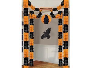 Amscan 249472 Raven All-In-One Tissue Paper 1 kit Halloween Decorating Kit Amscan 249472 Raven All-In-One Tissue Paper 1 kit Halloween Decorating Kit