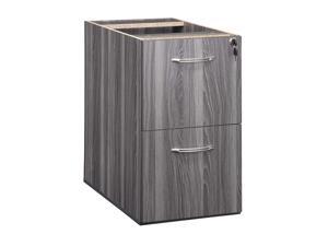 Mayline Aberdeen 26"D Pedestal FF for use with Desk, sold separately, Gray Steel Tf Mayline Aberdeen 26"D Pedestal FF for use with Desk, sold separately, Gray Steel Tf