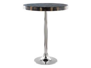 Zuo Scallop Side Table, Multicolor Zuo Scallop Side Table, Multicolor