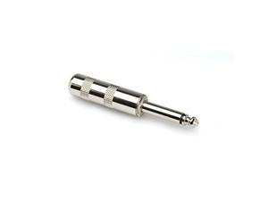 Hosa PLG-025 1/4" TS Connector Hosa PLG-025 1/4" TS Connector