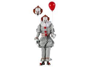 NECA 2017 IT: Pennywise 8 Inch Clothed Action Figure NECA 2017 IT: Pennywise 8 Inch Clothed Action Figure