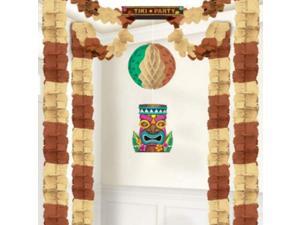 Amscan Tiki Party All-in-One Hanging Decoration, 20 x 20 Amscan Tiki Party All-in-One Hanging Decoration, 20 x 20