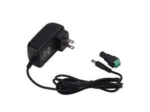 Signcomplex 12V 1A Power Supply Transformer, 12VDC LED Driver Switching Power Supply Adapter for LED Strip Light 12W Max US Plug, UL Listed Signcomplex 12V 1A Power Supply Transformer, 12VDC LED Driver Switching Power Supply Adapter for LED Strip Light 12W Max US Plug, UL Listed