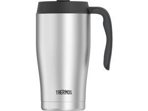 Thermos 22 Ounce Vacuum Insulated Stainless Steel Mug, Stainless Steel Thermos 22 Ounce Vacuum Insulated Stainless Steel Mug, Stainless Steel