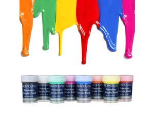 Premium Acrylic Paint Set by individuall – 8 Professional Grade Acrylic Paints – Art Supplies Made in Germany – Craft Acrylic Paint Set with Vivid Colors – Great for Canvas Painting Premium Acrylic Paint Set by individuall – 8 Professional Grade Acrylic Paints – Art Supplies Made in Germany – Craft Acrylic Paint Set with Vivid Colors – Great for Canvas Painting