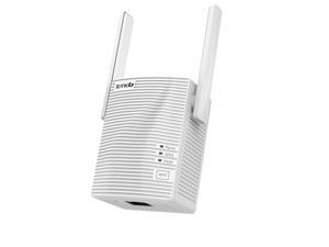 Tenda AC1200 WiFi Range Extender Gigabit WiFi Repeater with 100 Mbps LAN Port, Dual Banda 2.4GHz 300Mbps+5GHz 867Mbps, Hide SSID, WPS Function, Encryption Mode (A18)