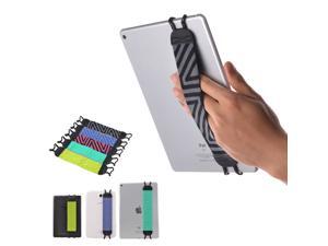 TFY Security Hand-Strap for Tablets, Compatible with iPad & e-Readers - iPad, iPad 4 iPad Air (iPad Air 2), iPad Mini - iPad Pro 9.7 Inch - Samsung Galaxy Tab & Note and More - Black/Gray TFY Security Hand-Strap for Tablets, Compatible with iPad & e-Readers - iPad, iPad 4 iPad Air (iPad Air 2), iPad Mini - iPad Pro 9.7 Inch - Samsung Galaxy Tab & Note and More - Black/Gray