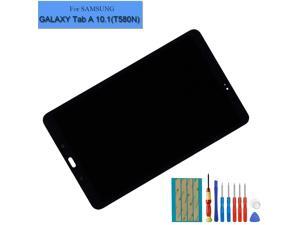 E-YIIVIIL Black LCD Display Assembly Compatible with Samsung Galaxy Tab A 10.1 2016 SM-T580 T585 T587 Touch Screen Digitizer + Tools E-YIIVIIL Black LCD Display Assembly Compatible with Samsung Galaxy Tab A 10.1 2016 SM-T580 T585 T587 Touch Screen Digitizer + Tools