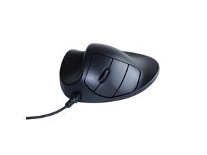 Hippus LL2WL Wired Light Click Handshoe Mouse (Left Hand, Large, Black)