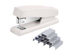 Deli Stapler, Desktop Staplers with 640 Staples, Office Stapler, 25 Sheet Capacity, White Deli Stapler, Desktop Staplers with 640 Staples, Office Stapler, 25 Sheet Capacity, White