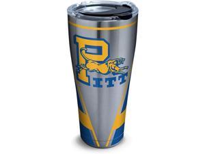 Tervis Pittsburgh Panthers Vault Stainless Steel Insulated Tumbler with Clear and Black Hammer Lid, 30oz, Silver